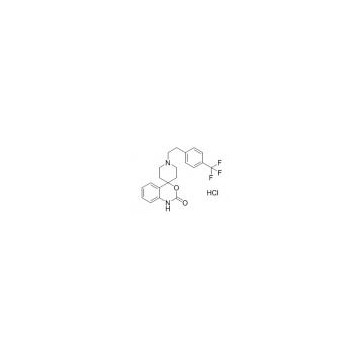1'-[2-[4-(Trifluoromethyl)phenyl]ethyl]-spiro[4H-3,1-benzoxazine-4,4'-piperidin]-2(1H)-one hydrochlo
