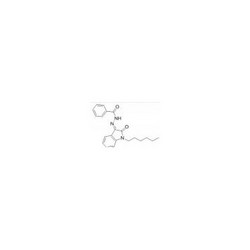 N'-[(3Z)-1-Hexyl-2-oxo-1,2-dihydro-3H-indol-3-ylidene]benzohydrazide