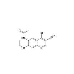 N-(4-氯-3-氰基-7-乙氧基喹啉-6-基)乙酰胺