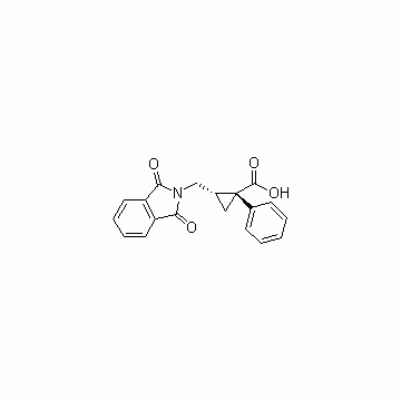 (Z)-1-苯基-2-(邻苯二甲酰亚氨基甲基)环丙烷羧酸
