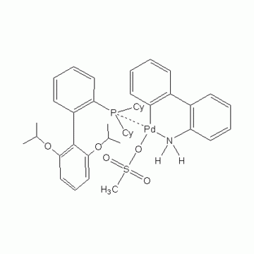 甲磺酸(2-二環己基膦基-2',6'-二異丙氧基-1,1'-聯苯基)(2-氨基-1,1'-聯苯-2-基)鈀(II)