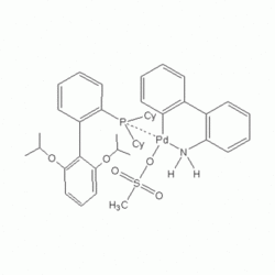 甲磺酸(2-二環(huán)己基膦基-2',6'-二異丙氧基-1,1'-聯(lián)苯基)(2-氨基-1,1'-聯(lián)苯-2-基)鈀(II)