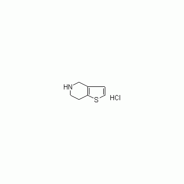 4,5,6,7-四氫噻吩[3,2-c]吡啶鹽酸鹽（CAS No.:28783-41-7）