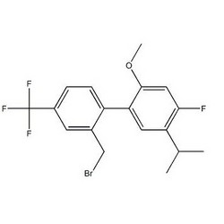 2'-(溴甲基)-4-氟-5-异丙基-2-甲氧基-4'-(三氟甲基)-1,1'-二苯