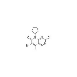 6-溴-2-氯-8-环戊基-5-甲基吡啶并[2,3-d]嘧啶-7(8H)-酮
