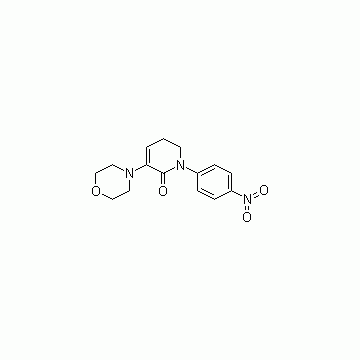 3-吗啉-4-基-1-（4-硝基苯基）-5，6-二氢吡啶-2-酮
