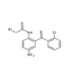 2-溴乙酰氨基-5-硝基-2'-氯二苯甲酮