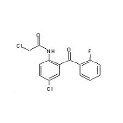 2-氯乙酰氨基-5-氯-2'-氟二苯甲酮