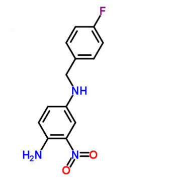 2-氨基-5-[(4-氟芐基)氨基]-1-硝基苯