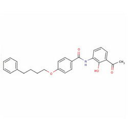 N-(3-乙?；?2-羥基苯基)-4-(4-苯基丁氧基)苯甲酰胺
