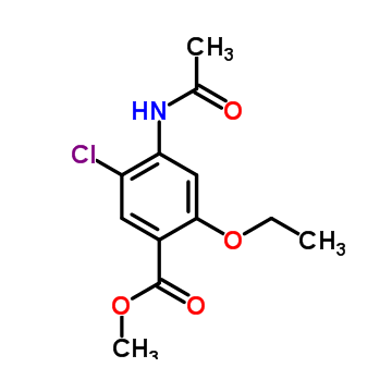 4-乙酰氨基-5-氯-2-乙氧基苯甲酸甲酯
