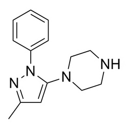 1-(3-甲基-1-苯基-5-吡唑基)哌嗪