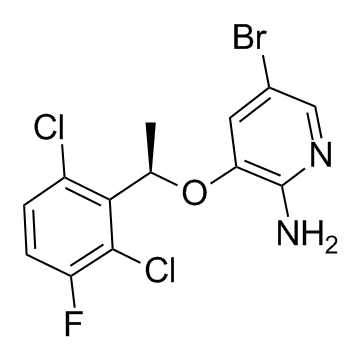 (5-溴-3-((1R)-(2,6-二氯-3-氟苯基)乙氧基)吡啶-2-基)胺
