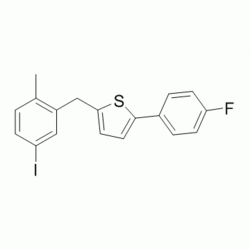 2-(4-氟苯基)-5-((5-碘-2-甲基苯基)甲基)噻吩