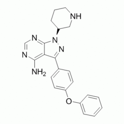 (R)-3-(4-苯氧基苯基)-1-(哌啶-3-基)-1H-吡唑并(3,4-d)嘧啶-4-胺