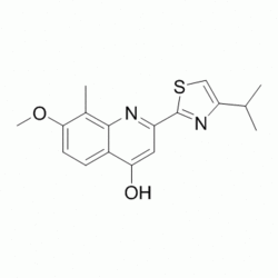 2-(4-异丙基噻唑-2-基)-7-甲氧基-8-甲基喹啉-4-醇