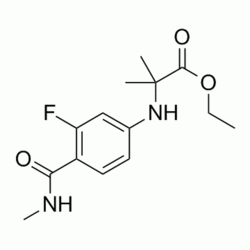 N-(3-氟-4-((甲基氨基)羰基)苯基)-2-甲基丙氨酸乙酯