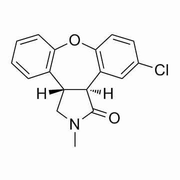 反式-(+/-)-11-氯-2,3,3A,12B-四氢-2-甲基-1H-二苯并[2,3:6,7]氧杂卓并[4,5-C]吡咯-1-酮