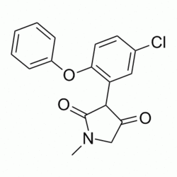 3-(5-氯-2-苯氧基苯基)-1-甲基-2,4-吡咯烷二酮