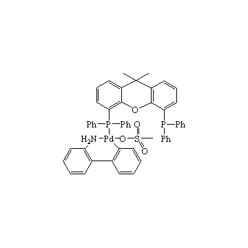 甲烷磺酸(9,9-二甲基-4,5-双二苯基膦氧杂蒽)(2'-氨基-1,1'-联苯-2-基)钯(II)  XantPhos Pd G3