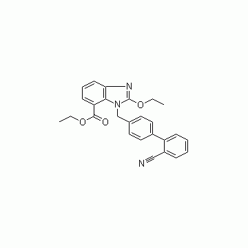 2-乙氧基-1-[(2'-氰基联苯-4-基)甲基]苯并咪唑-7-羧酸乙酯