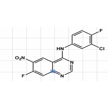 N-(3-氯-4氟苯基)-7-氟-6-硝基喹唑啉胺