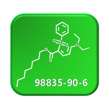 5-N,N-二乙基氨基-2-苯基磺酰基-2,4-戊二烯酸辛酯