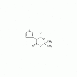 2,2-二甲基-5-(3-噻吩基)-1,3-二氧杂环己烷-4,6-二酮