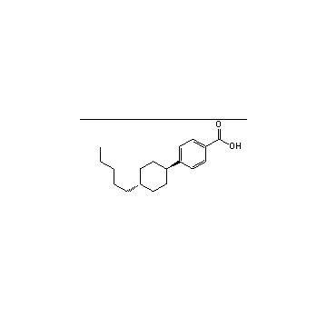 4-trans(4'-n-pentyl cyclohexyl)benzoic acid