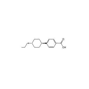 4-trans(4'-n-propyl cyclohexyl)benzoic acid
