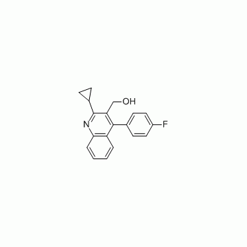2-环丙基-4-(4-氟苯基)-3-喹啉甲醇