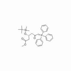 (3R)-叔丁基二甲硅氧基-5-氧代-6-三苯基磷烯己酸甲酯