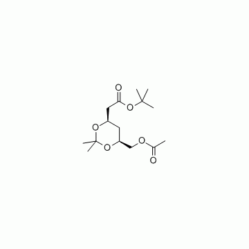 (4R-cis)-6-[(乙酰氧基)甲基]-2,2-二甲基-1,3-二氧六环-4-乙酸叔丁酯