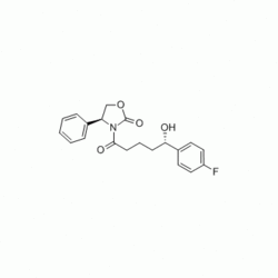 (4S)-3-[(5S)-5-(4-氟苯基)-5-羥基-1-氧代戊基]-4-苯基-2-噁唑烷酮