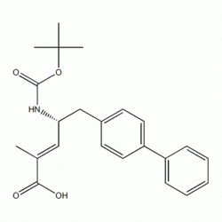 (R,E)-5-([1,1'-联苯]-4-基)-4-((叔丁氧羰基)氨基)-2-甲基-2-戊烯酸;(R)-5-([1,1'-联苯]-4-基)-4-((叔丁氧羰基)氨基)-2-甲基-2-戊烯酸