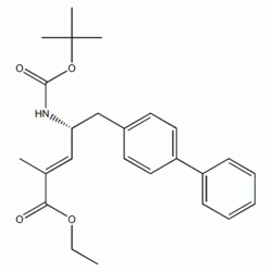 (4R)-5-[1,1'-联苯]-4-基-4-[[叔丁氧羰基]氨基]-2-甲基-2-戊烯酸乙酯