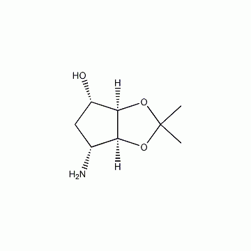 (3aR,4S,6R,6aS)-6-氨基四氢-2,2-二甲基-4H-环戊烯并-1,3-二氧杂环戊烷-4-醇