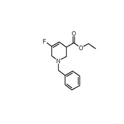 ethyl 1-benzyl-5-fluoro-1,2,3,6-tetrahydropyridine-3-carboxylate