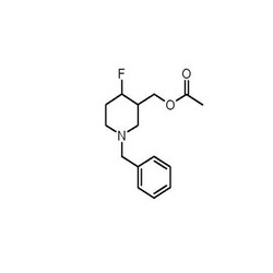 (1-benzyl-4-fluoropiperidin-3-yl)methyl acetate