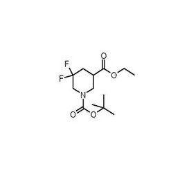 1-tert-butyl 3-ethyl 5,5-difluoropiperidine-1,3-dicarboxylate
