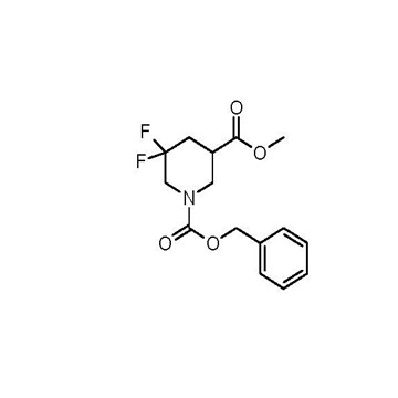 1-benzyl 3-methyl 5,5-difluoropiperidine-1,3-dicarboxylate