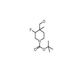 tert-butyl 3-fluoro-4-(hydroxymethyl)-4-methylpiperidine-1-carboxylate