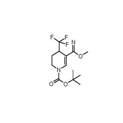 tert-butyl 5-(imino(methoxy)methyl)-4-(trifluoromethyl)-3,4-dihydropyridine-1(2H)-carboxylate
