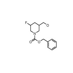 benzyl 3-fluoro-5-(hydroxymethyl)piperidine-1-carboxylate