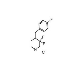 3,3-difluoro-4-(4-fluorobenzyl)piperidine hydrochloride