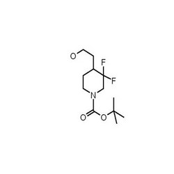 tert-butyl 3,3-difluoro-4-(2-hydroxyethyl)piperidine-1-carboxylate