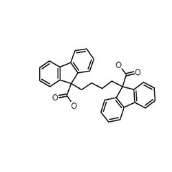 9,9'-(butane-1,4-diyl)bis(9H-fluorene-9-carboxylic acid)