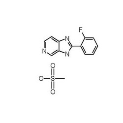 2-(2-fluorophenyl)-3H-imidazo[4,5-c]pyridine methanesulfonate