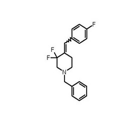 1-benzyl-3,3-difluoro-4-(4-fluorobenzylidene)piperidine