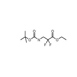 ethyl 3-((tert-butoxycarbonyl)amino)-2,2-difluoropropanoate